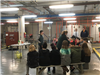 Students participating and listening during Water Treatment Plant tour