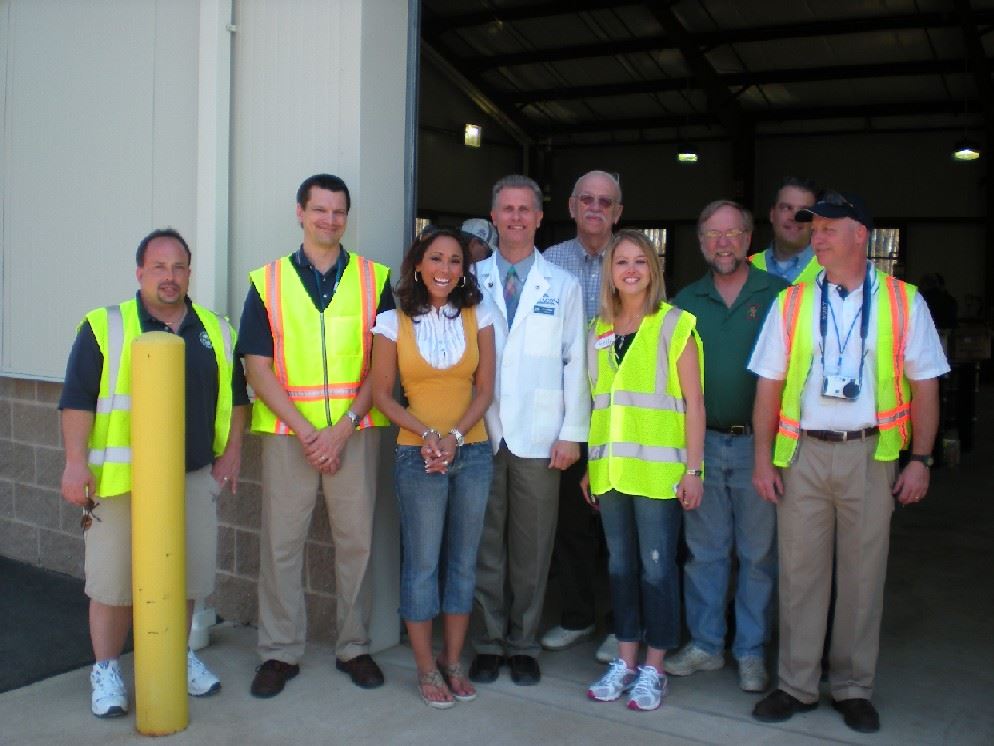 Volunteer crew at Medication Disposal Day